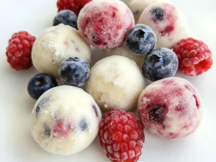 Frozen Yogurt and Berry Bites for Dogs