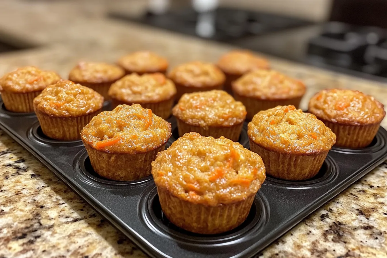 Carrot & Oat Muffins