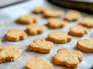 Cheese and Apple Biscuits for Dogs