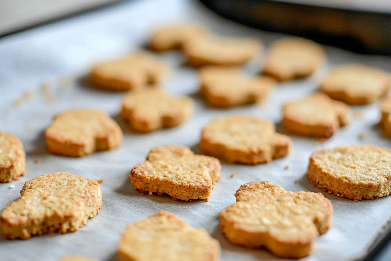 Cheese and Apple Biscuits for Dogs