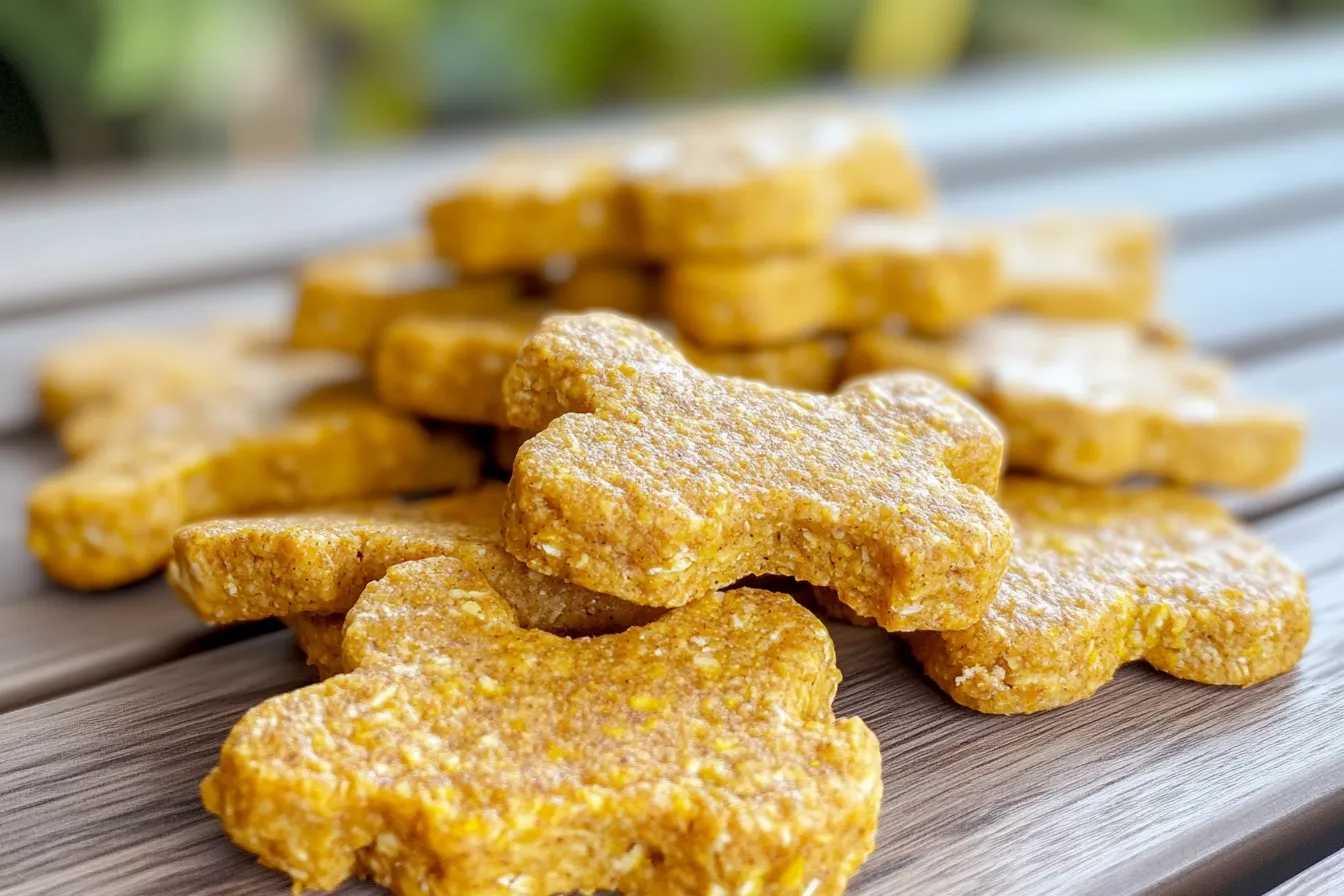 Chicken & Pumpkin Delight Biscuits for Dogs Recipe