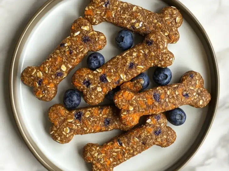 Homemade Carrot & Blueberry Bites for Dogs