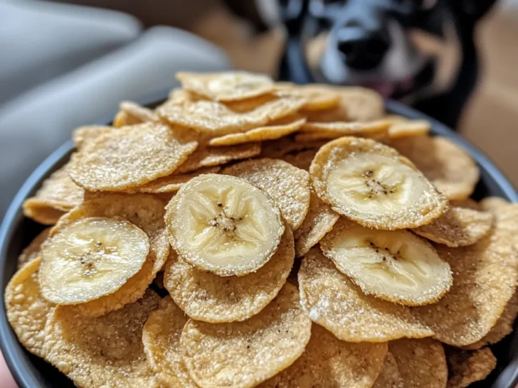 Peanut Butter & Banana Chips for Dogs: A Crunchy and Delicious Snack for Your Pup