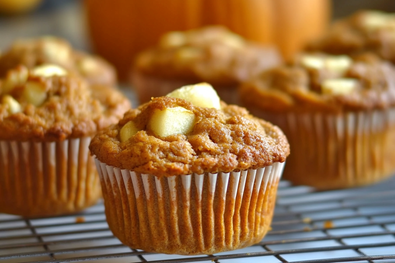 Pumpkin & Apple Muffins for Dogs