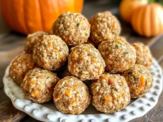 Turkey & Pumpkin Balls for Dogs: A Delicious Fall Treat for Your Furry Friend