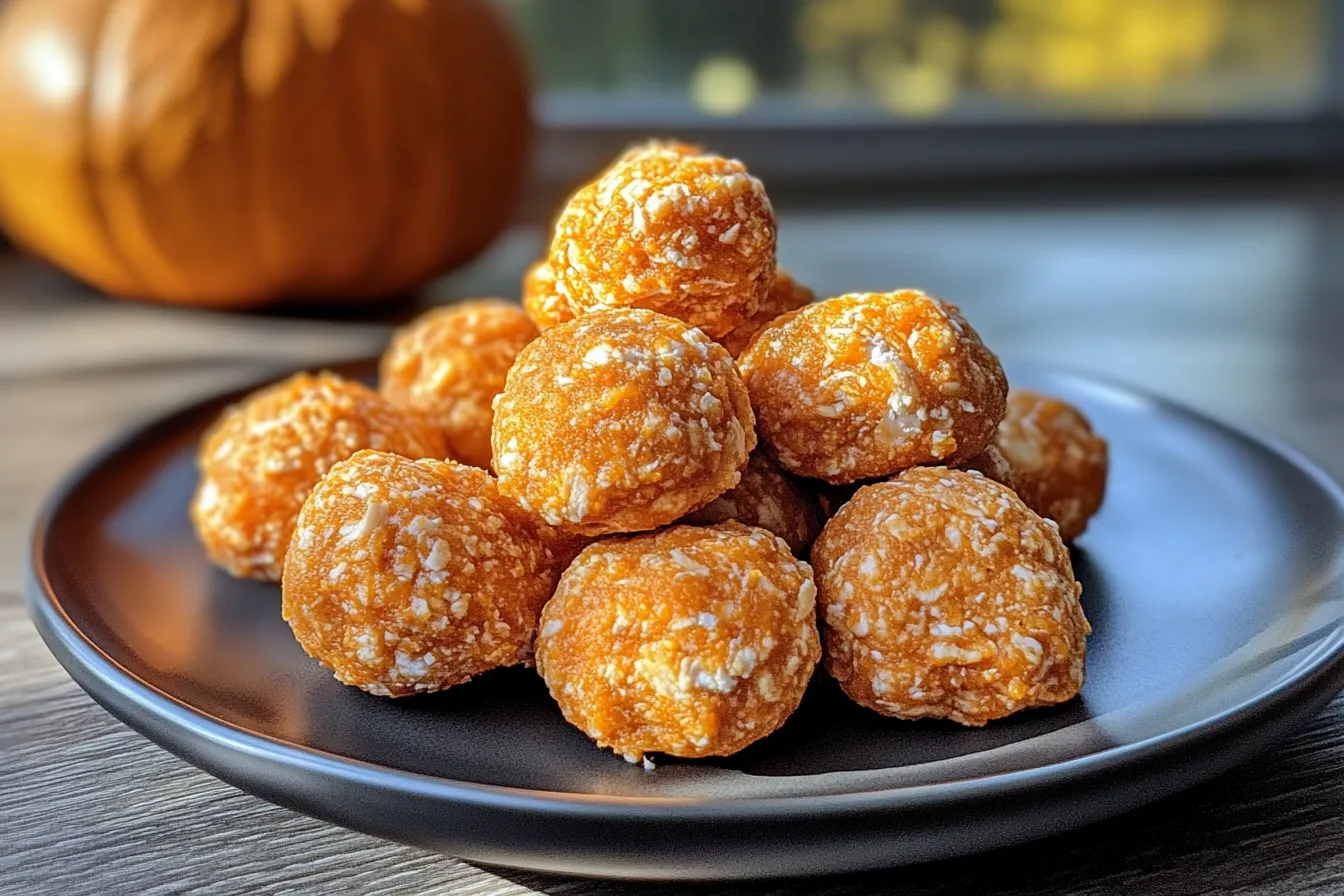 Pumpkin & Chicken Bites for Dogs