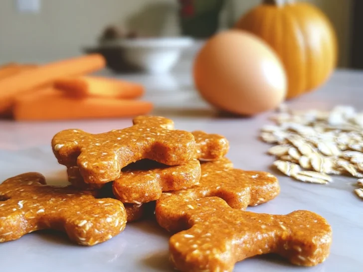 Carrot and Pumpkin Dog Treats  Healthy Homemade Recipe for Happy Pups