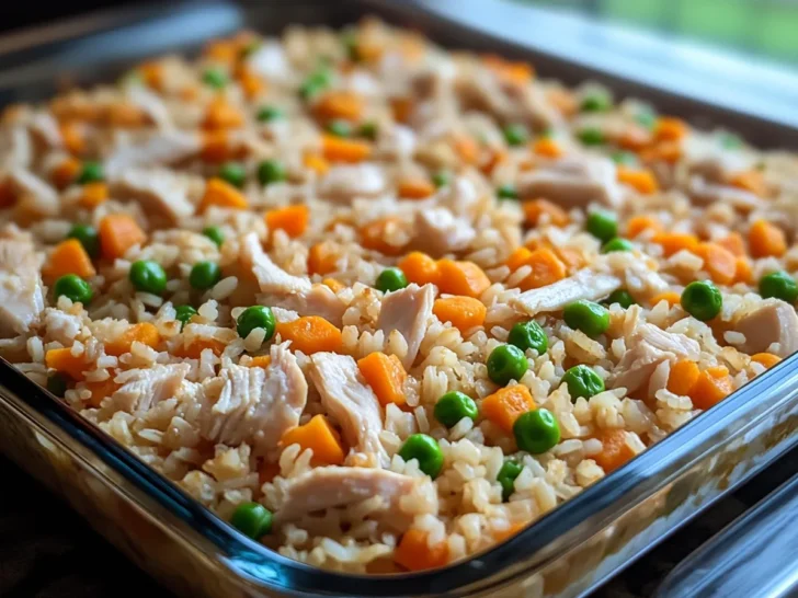 Chicken & Rice Dog Casserole Recipe – A Comforting, Nutritious Treat for Your Pup