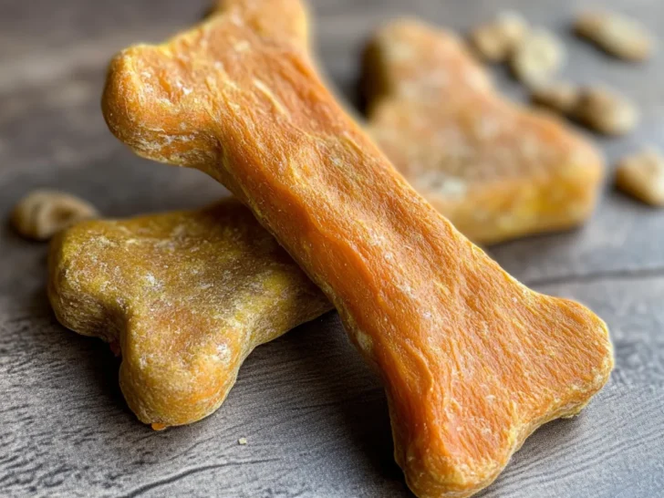 Apple and Carrot Hard Bones for Dogs:  Homemade Treat for Pups