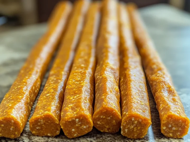 Homemade Carrot and Pumpkin Snack Sticks for Dogs: A Healthy and Delicious Treat