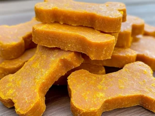 Homemade Pumpkin and Sweet Potato Chews for Dogs