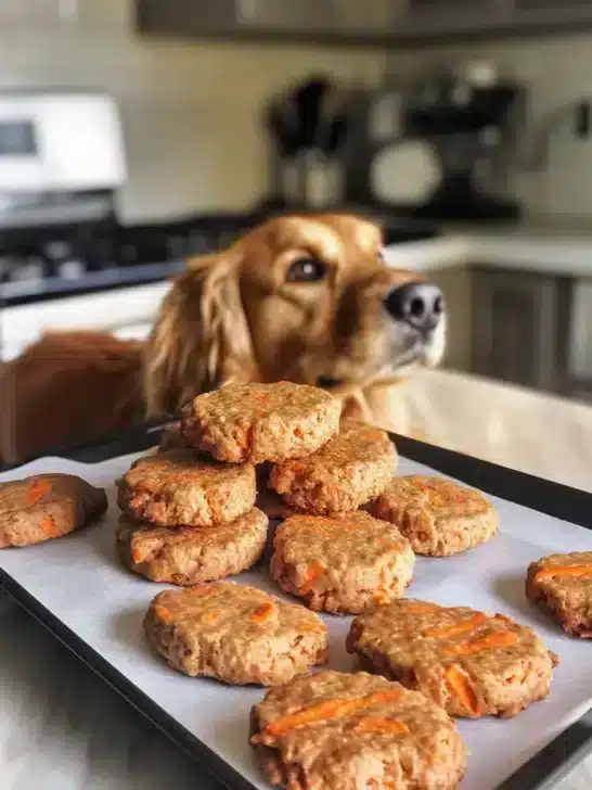 Wholesome Peanut Butter and Carrot Dog Biscuits: A Homemade Treat Your Pup Will Love