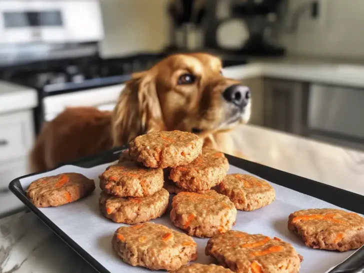 Wholesome Peanut Butter and Carrot Dog Biscuits: A Homemade Treat Your Pup Will Love