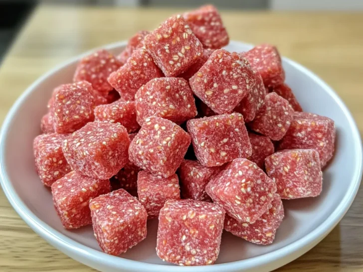 Strawberry & Oat Nibbles for Dogs: A Fresh and Healthy Homemade Treat