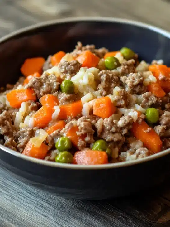 Beef and Rice Medley for Dogs: A Nutritious, Homemade Meal That’ll Make Tails Wag