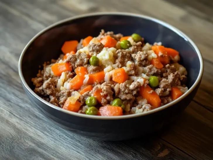 Beef and Rice Medley for Dogs: A Nutritious, Homemade Meal That’ll Make Tails Wag