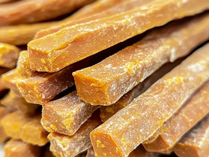 Sweet Potato and Apple Chewy Sticks for Dogs