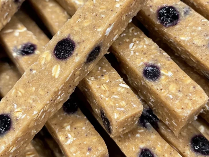 Blueberry Peanut Butter Chew Sticks Recipe for Dogs Treat