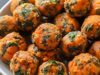 Spinach & Sweet Potato Bites for Dogs