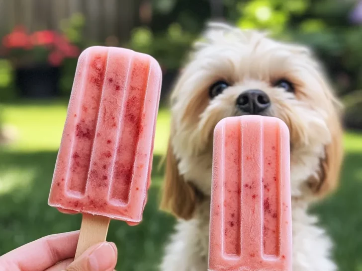Strawberry Pupsicle Recipe for Dogs | Easy & Healthy Treats